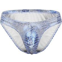 Load image into Gallery viewer, Snake Skin Fake Leather Sexy Mens Underwear