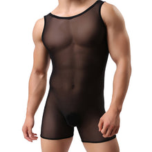 Load image into Gallery viewer, Gay Men&#39;s Tranparent Leotard
