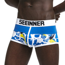 Load image into Gallery viewer, Men Breathable Boxers Cotton
